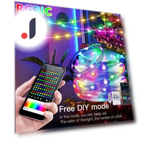 LED String Lights with Phone App — String Lights, YWZT Decorative lights