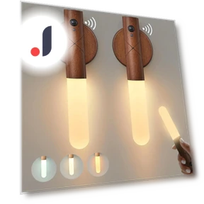 LED Wooden Touch Night Light with Motion Sensor — Night Lights, Build My Home