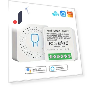 Mini Wi-Fi Smart Switch 2 Way Control — Smart Home Hubs & Controllers, HIMO Group