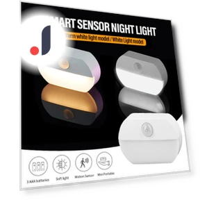 Night Light with Body Sensor — Night Lights, Build My Home