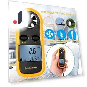 Pocket Smart Anemometer — Wind Speed Gauges, 888 Auto Parts Town