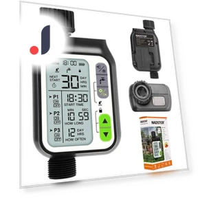 Rain Sensor and Watering Timer — Automatic Irrigation, Simplistic Living Home