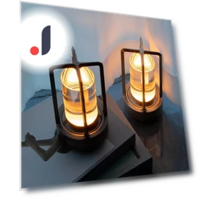 Retro LED Desk Lamp — Desk & Table Lighting, Lntelligent Living Hall