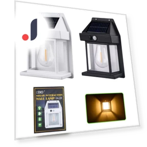 Retro Street Solar Induction Wall Lamp — Outdoor Floor Lighting, Smarter than future