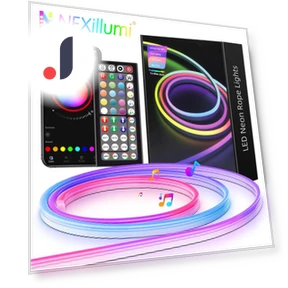 RGB LED Neon Lights — LED Strips, Lntelligent Living Hall