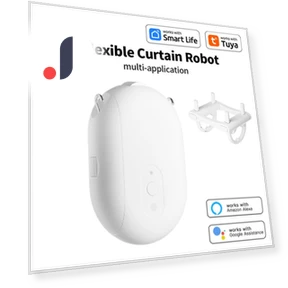 Smart Curtain Motor with Hooks — Smart Home Hubs & Controllers, HIMO Group
