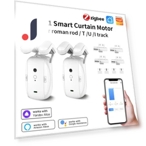 Smart Curtain Rod Motor — Smart Home Hubs & Controllers, HIMO Group