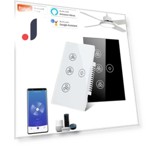 Smart Fan Light Switch — Smart Home Modules, Lntelligent Living Hall