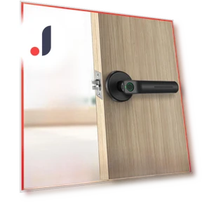 Smart Internal Door Lock with Fingerprint Scanner — Smart Home Security, Smarter than future
