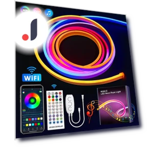 Smart LED Neon Light RGBIC Dreamcolor — LED Strips, Intelligent Living Hall