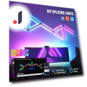Smart Wall Lamp RGBIC Light Bar — Creative Lighting Solutions, Build My Home
