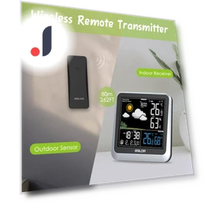 Smart Weather Station with Color LCD Display — Barometers, Build My Home