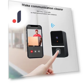 Smart WiFi Doorbell — Smart Home Security, Graffiti