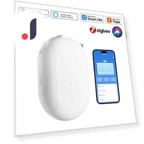 Smart Zigbee Curtain Motor with Hooks — Smart Home Hubs & Controllers, HIMO Group