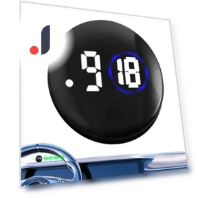 Touchscreen Dashboard Clock — Clock, Rustic Elegance House