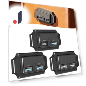 Universal Car Charger with Touch Switch — Chargers, Rustic Elegance House