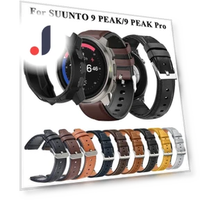 Vintage Leather Silicone Bracelets Smartwatch WatchBand — Wearable Accessories, HOBBIT-3C Accessories