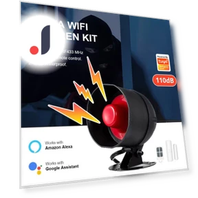 WiFi Siren Alarm System — Smart Home Security, HIMO Group