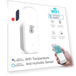WiFi Temperature and Humidity Sensor — Home Climate Control, HIMO Group