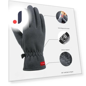 Winter Fleece Touchscreen Driving Gloves — Gloves, Forever-home