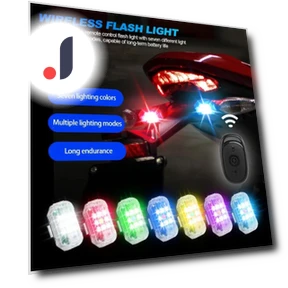 Wireless LED Drone Strobe Light — Vehicle Safety Signals, Rustic Elegance House