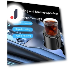 2-in-1 Smart Cooling & Heating Car Cup Mini Auto Fridge — Coolers & Fridges, GYROBALL