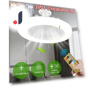 3-in-1 Ceiling Fan with Remote Control — Ceiling Fan Lighting Solutions, GYROBALL