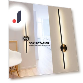 360° Rotating Touch Switch Dimmable LED Wall Light — Overhead Lighting, AE Selection