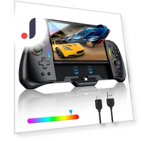 Advanced No Dead Zone Switch/OLED Controller Switch for Portable Mode — Gaming Controllers, Super Dream Home