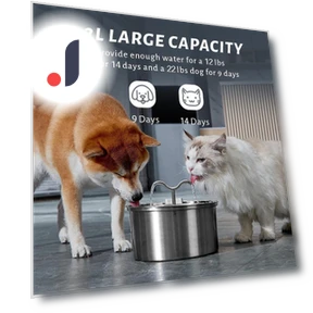 Automatic Pet Water Fountain — Fountains, Seahorse Home