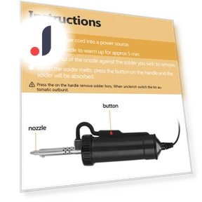 Automatic Portable Electric Solder Sucker — Stations, Stone Home