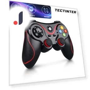Bluetooth Controller 2.4G Wireless Controller — Gaming Controllers, TECTINTER