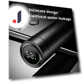 Creative Smart Thermos Bottle with Temperature Display — Beverage Warmers, Homeware Essentials
