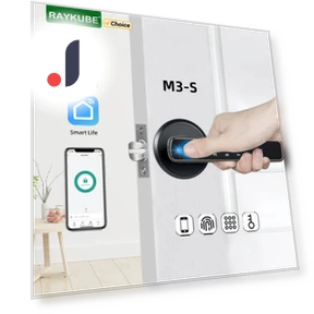 Digital Door Lock with Fingerprint — Smart Home Security, Super Dream Home