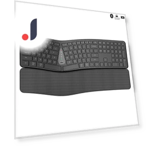 Ergonomic Bluetooth Keyboard — Keyboards, GYROBALL