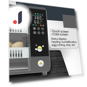 Fully Automatic Touch Control Temperature Egg Incubator — Egg Cookers, Happy Home Mall