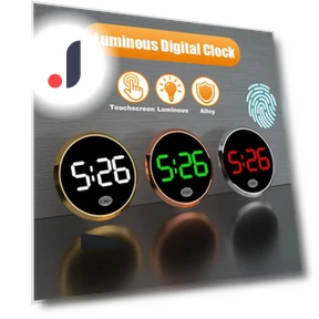 Glowing Electronic Car Clock — Clock, Chic Home