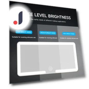 HD Car LED Mirror with Touch Screen — Interior Mirrors, Super Star Mall