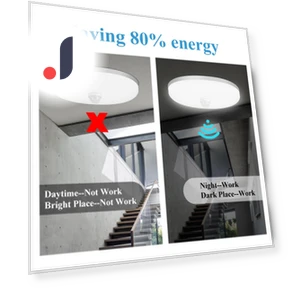 LED Ceiling Light with Motion Sensor — Overhead Lighting, AE Selection