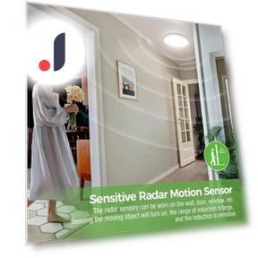 LED Radar Sensor Ceiling Lamp — Garden Illumination, AE Selection