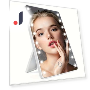 Makeup Mirror with 16 LEDs — Makeup, Vinde Home