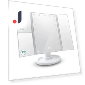 Makeup Mirror with Light — Compact & Travel, Vinde Home