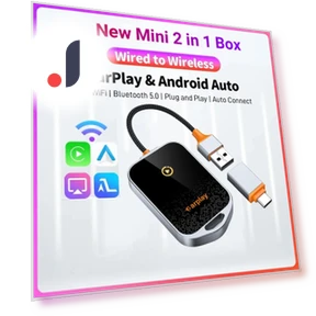 Mini Wireless CarPlay and Android Auto Adapter — Phone Accessories, Vinde Home