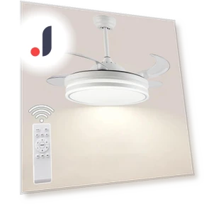 Modern Ceiling Fan with Light — Ceiling Fan Lighting Solutions, Seahorse Home