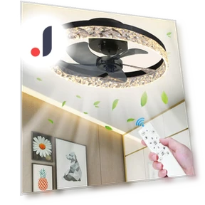 Modern Ceiling Fan with Lighting — Ceiling Fans & Accessories, Seahorse Home
