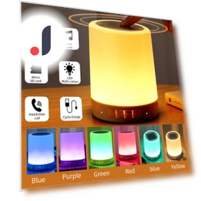 Portable Bluetooth Speaker with Touch Light — Portable Audio, GYROBALL