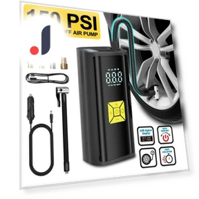 Portable Car Air Pump — Inflation Devices, GYROBALL