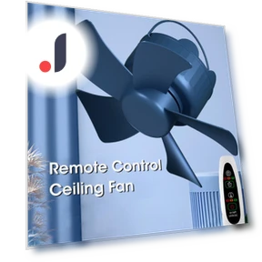 Portable Ceiling Fan with Remote Control — Ceiling Fans, Stone Home
