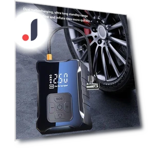 Portable Wireless Smart LCD Display Air Compressor — Tire Inflation Solutions, GYROBALL