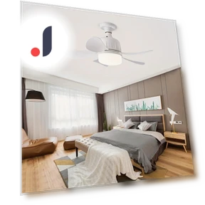 Remote Control Lighting LED Lamp Ceiling Fan — Ceiling Fan Lighting Solutions, Seahorse Home